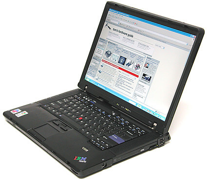 Ремонт системы охлаждения на ноутбуке Lenovo ThinkPad Z60m